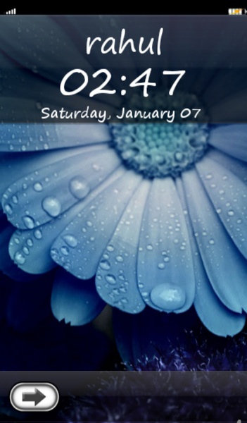My Name Lock Screen Theme - Preview 4