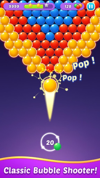 Bubble Shooter King - Pop colorful bubbles with Amazing Features!