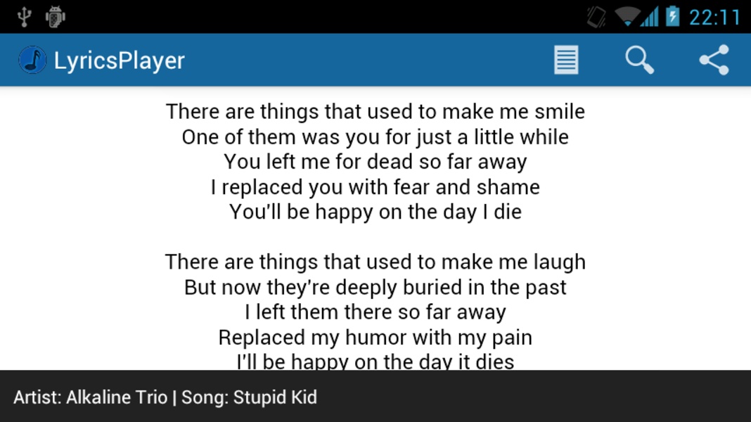 LyricsPlayerService - Preview 1