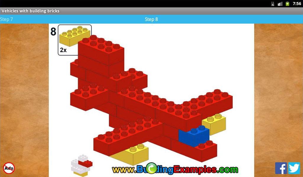 Vehicles with building bricks - Preview 1