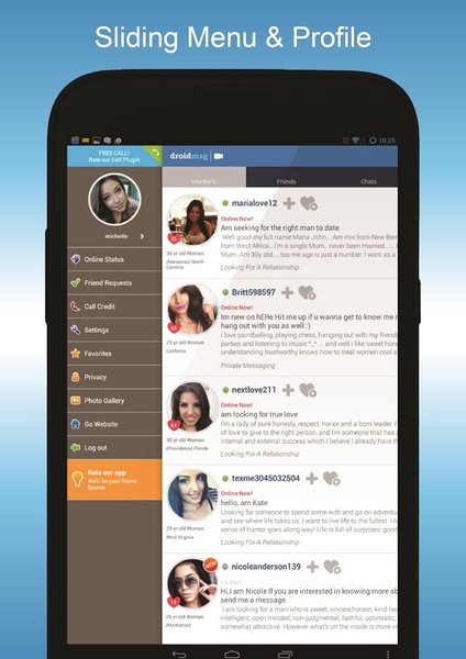 DroidMsg - Preview 4