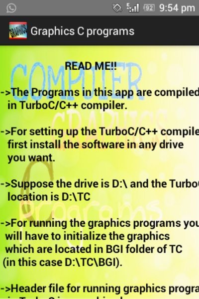 Graphics C programs - Preview 7