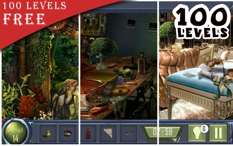 Hidden Object Game 100 Levels : Enchanted Castle - Preview 3