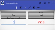 Pneumatic Cylinder Calculator screenshot 1