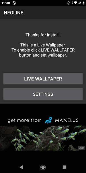 NEOLINE LiveWallpaper - Preview 1