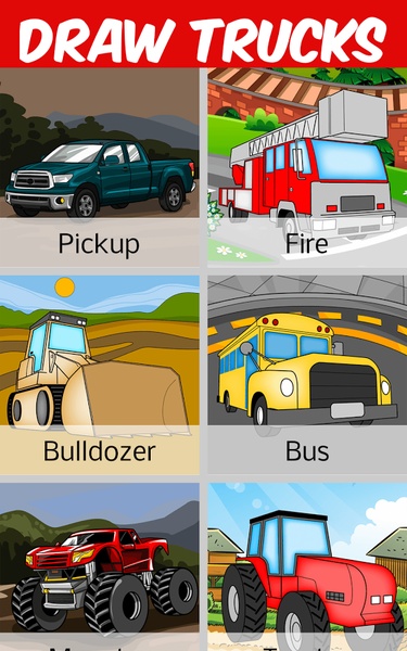 Draw Trucks - Preview 10