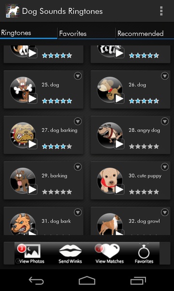 Dog Sounds Ringtones - Preview 3
