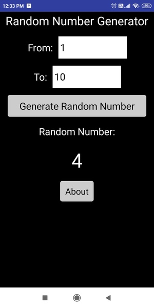 Random Number Generator - Preview 2