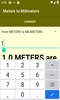 Meters to Milimeters converter screenshot 3