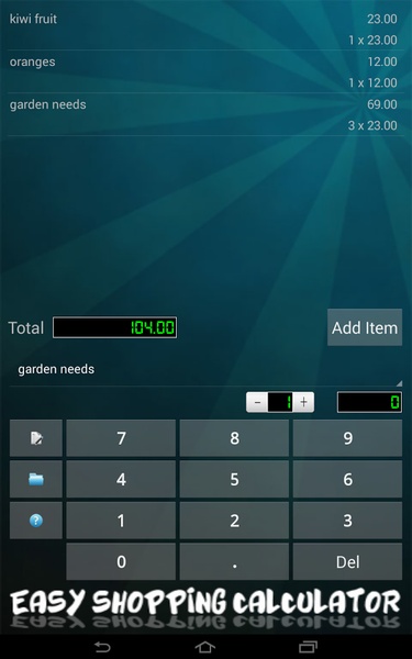 Easy Shopping Calculator - Preview 5