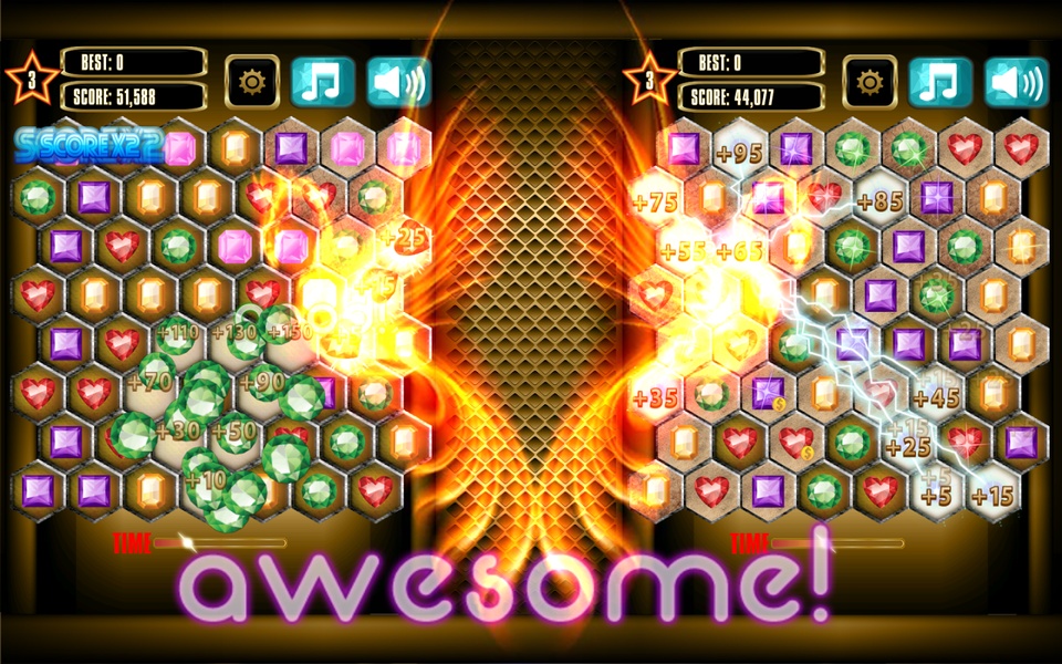 Jewels Blitz Gold Hexagon - Preview 7