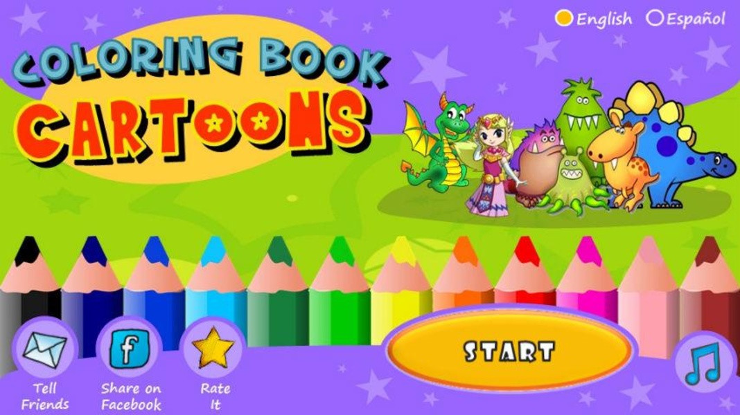 Coloring Book - Cartoons Free - Preview 3