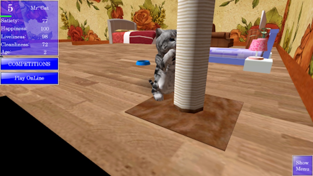 Cute Pocket Cat 3D - Preview 2