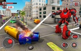 Firefighter Flying Robot Transform Fire Truck Sim screenshot 4