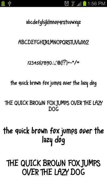 Pencil Free Fonts - Preview 1