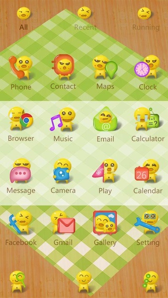 Dumplingguy GOLauncher EX Theme - Preview 1