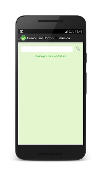 Como usar Songr - Preview 2