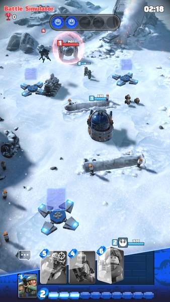 LEGO Star Wars Battles' is a competitive strategy game for mobile