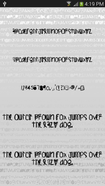 Silly Free Font Theme - Preview 1