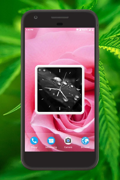 Leaf Clock Live Wallpaper - Preview 5