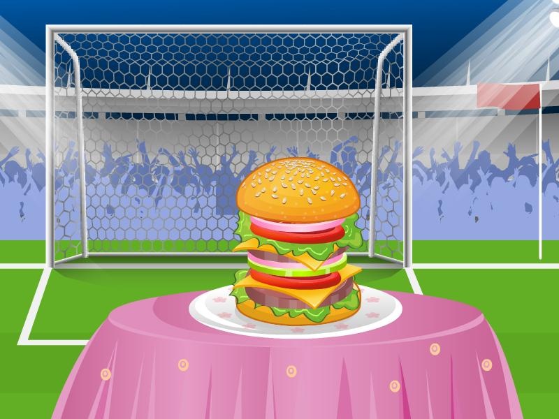 Delicious Football Burger - Preview 1