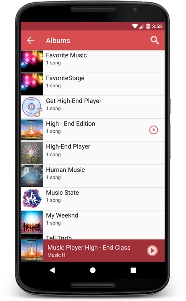 Mp3 Music Player Free Kitkat - Preview 3