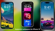 iPhone 15 Pro Launcher, iOS 17 screenshot 2