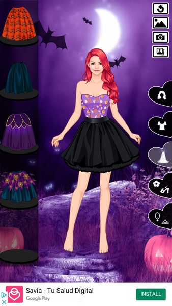 Sweet Vampire Wedding dress up - Preview 8