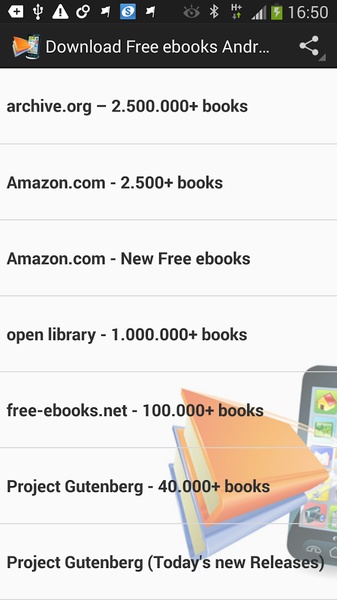 Download Free ebooks Android - Preview 6