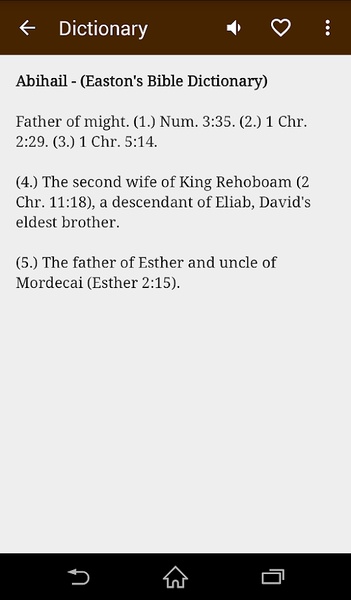 Bible Dictionary - Preview 3
