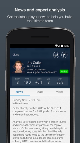 NFL Fantasy Football - Preview 2