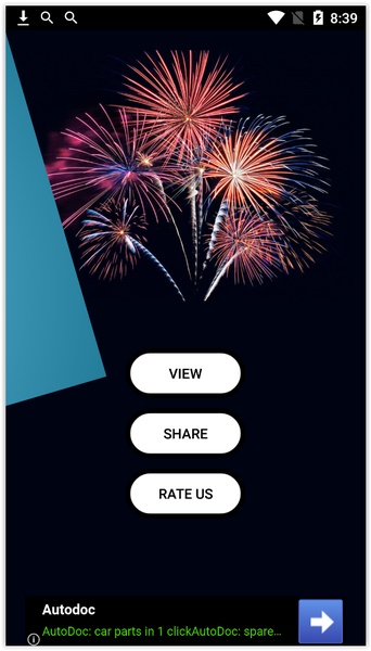 Fireworks Live Wallpapers - Preview 1