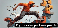 Parkour puzzle - FlipPuzzle screenshot 2
