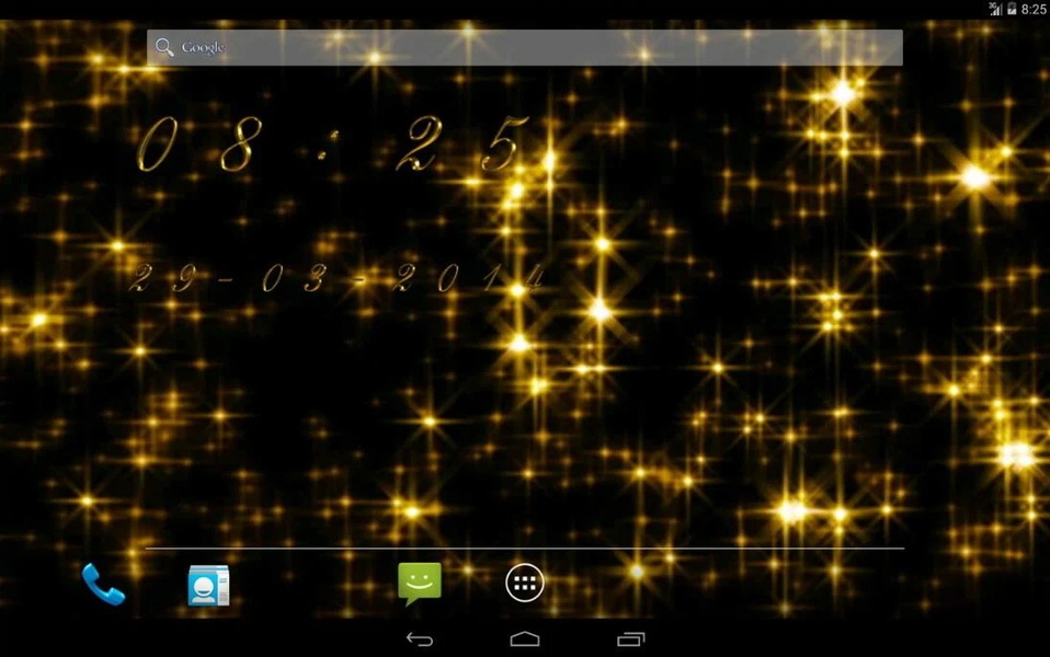 Gold Digital Clock - Preview 1