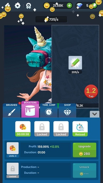 Idle Artist - Preview 6