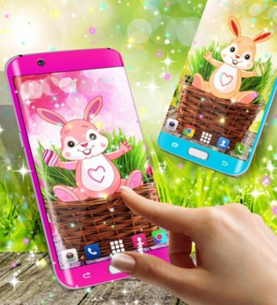Cute bunny live wallpaper - Preview 4