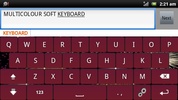 Multicolor Soft Keyboard screenshot 12