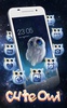 Cute Owl Theme: Can’t sleep night 57 Theme King screenshot 5