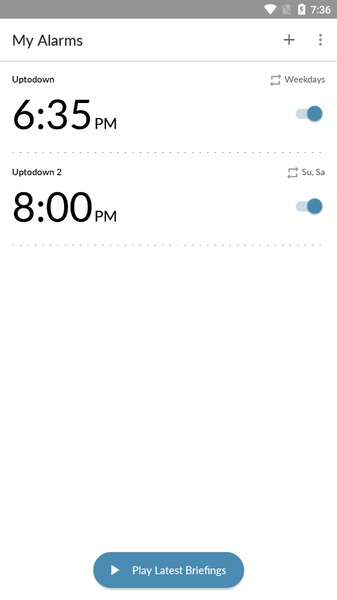 WakingNews Alarm Clock - Preview 2