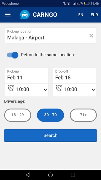 CARNGO.com - Car Rental APP - Preview 7