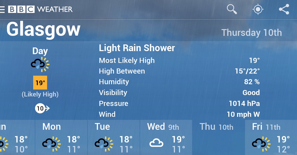 BBC Weather - Preview 7