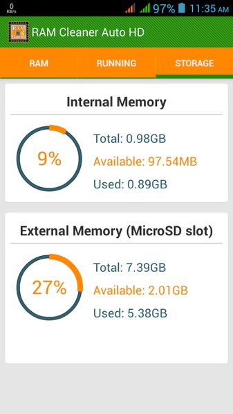 RAM Cleaner Auto HD - Preview 1