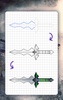 How to draw weapons. Daggers screenshot 6