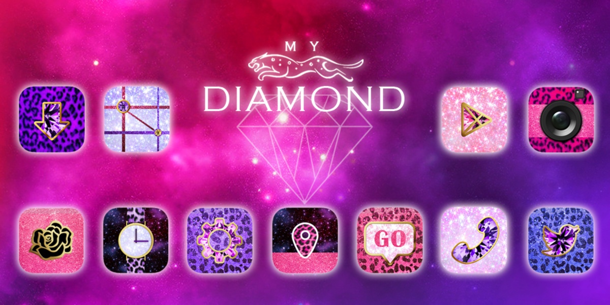 My Diamond GOLauncher EX Theme - Preview 5