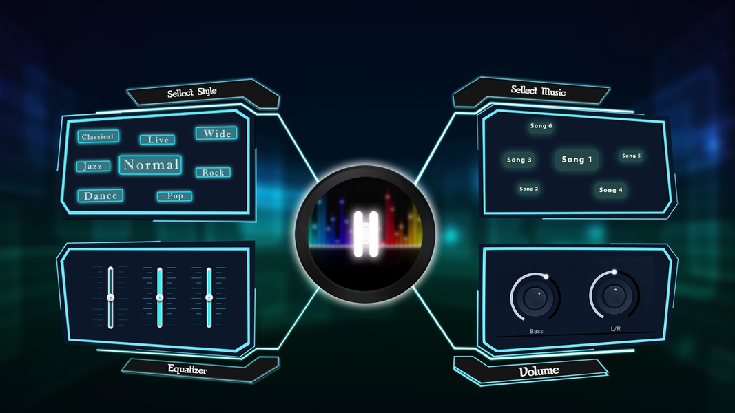 BassBooster Music Player - Preview 6