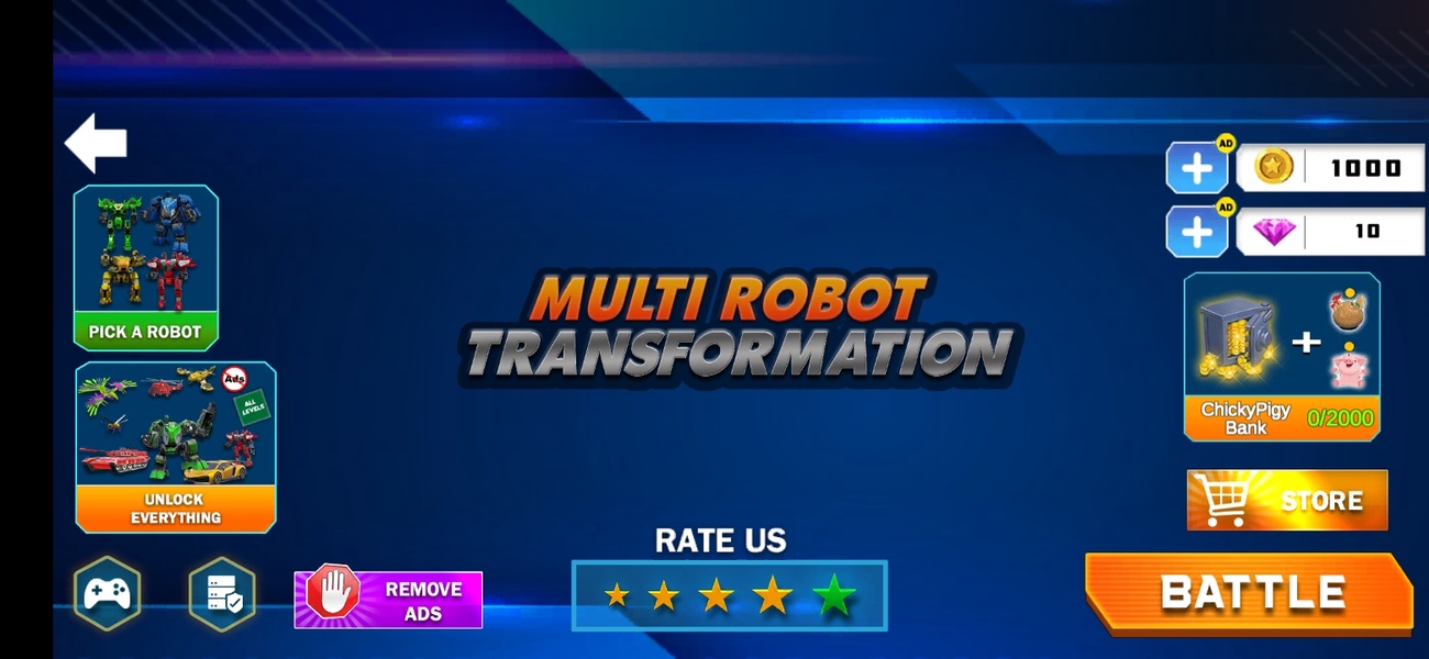 Multi Robot Transformation Games - Preview 20