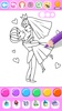 Bride and Groom Coloring Book screenshot 9