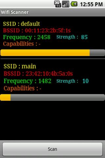 Wifi Scanner - Preview 2