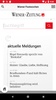 Wiener Zeitung - WZ Mobile screenshot 1