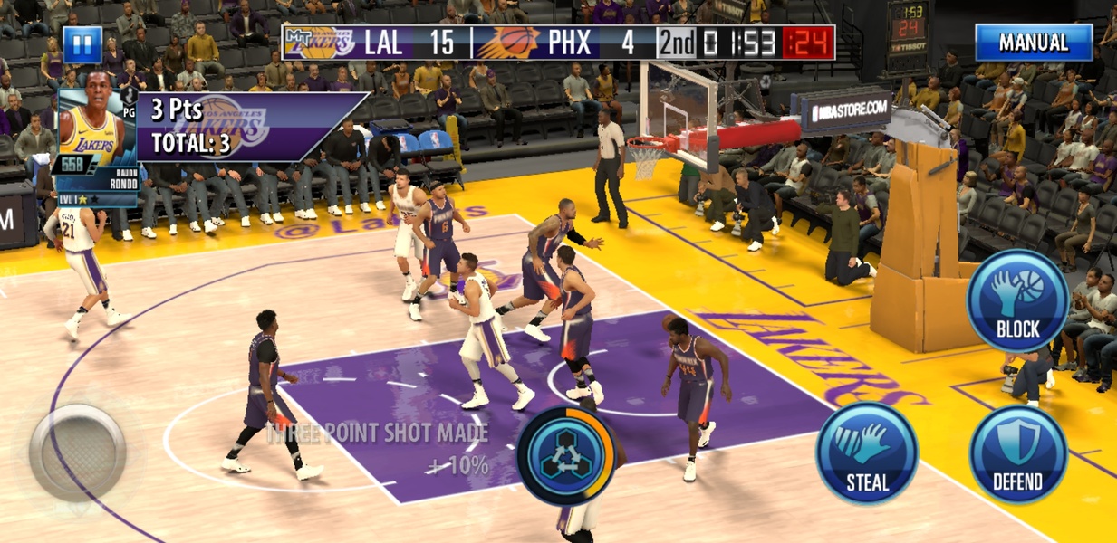 NBA 2K23 MOBILE: Jogando o GAME ATUALIZADO - Gameplay do NBA